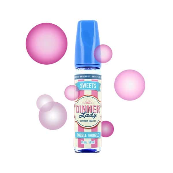Bubble Trouble 0mg 50ml - Sweets by Dinner Lady