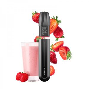 Click & Puff 10mg Strawberry Milkshake - X-Bar
