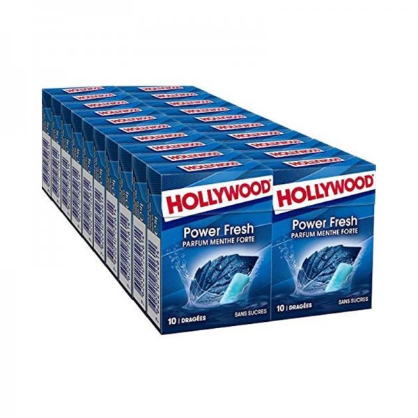 Power Fresh Chewing Gum (20pcs) - Hollywood