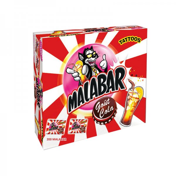 Coca Flavor Chewing-Gum (200kom) - Malabar