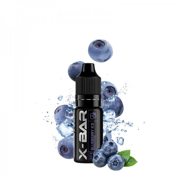 Blueberry Ice Nic Salt 10ml - X-Bar