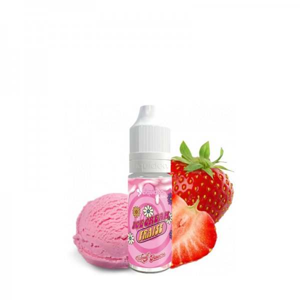 Ice Cream Fraise 10ml - Wpuff Flavors by Liquidéo