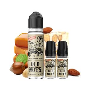 Old Nuts 0mg 50ml + 2 Boosters 10ml - MoonShiners