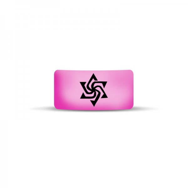 Vape Band Pink Star Logo 22 to 26mm (10kom)