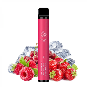 Strawberry Raspberry Cherry Ice 600 20mg - Elf Bar