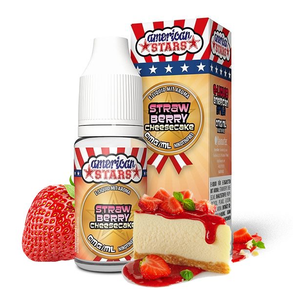 Strawberry Cheesecake 10ml - American Stars