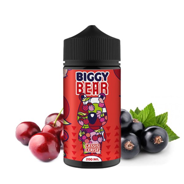 Blackcurrant Cherry 0mg 200ml - Biggy Bear