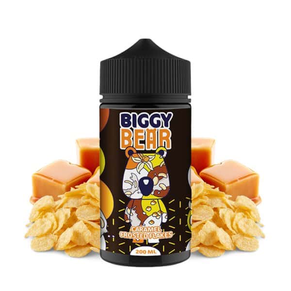 Caramel Frosted Flakes 0mg 200ml - Biggy Bear
